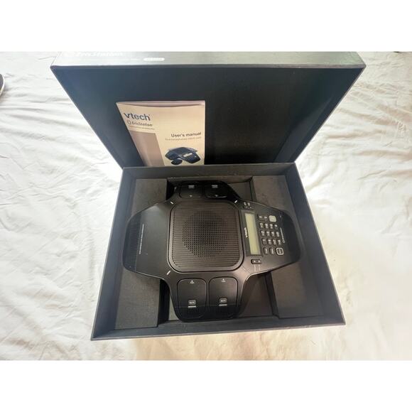 VTech VCS704 Audio Conferencing ‎ ErisStation 4 Wireless Mics - Black - Picture 3 of 3